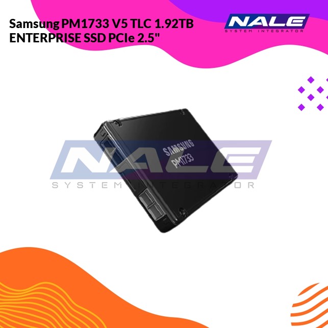 MZWLJ1T9HBJR-00007 Samsung PM1733 V5 TLC 1.92TB ENTERPRISE SSD PCIe 2.5" - Gambar 1